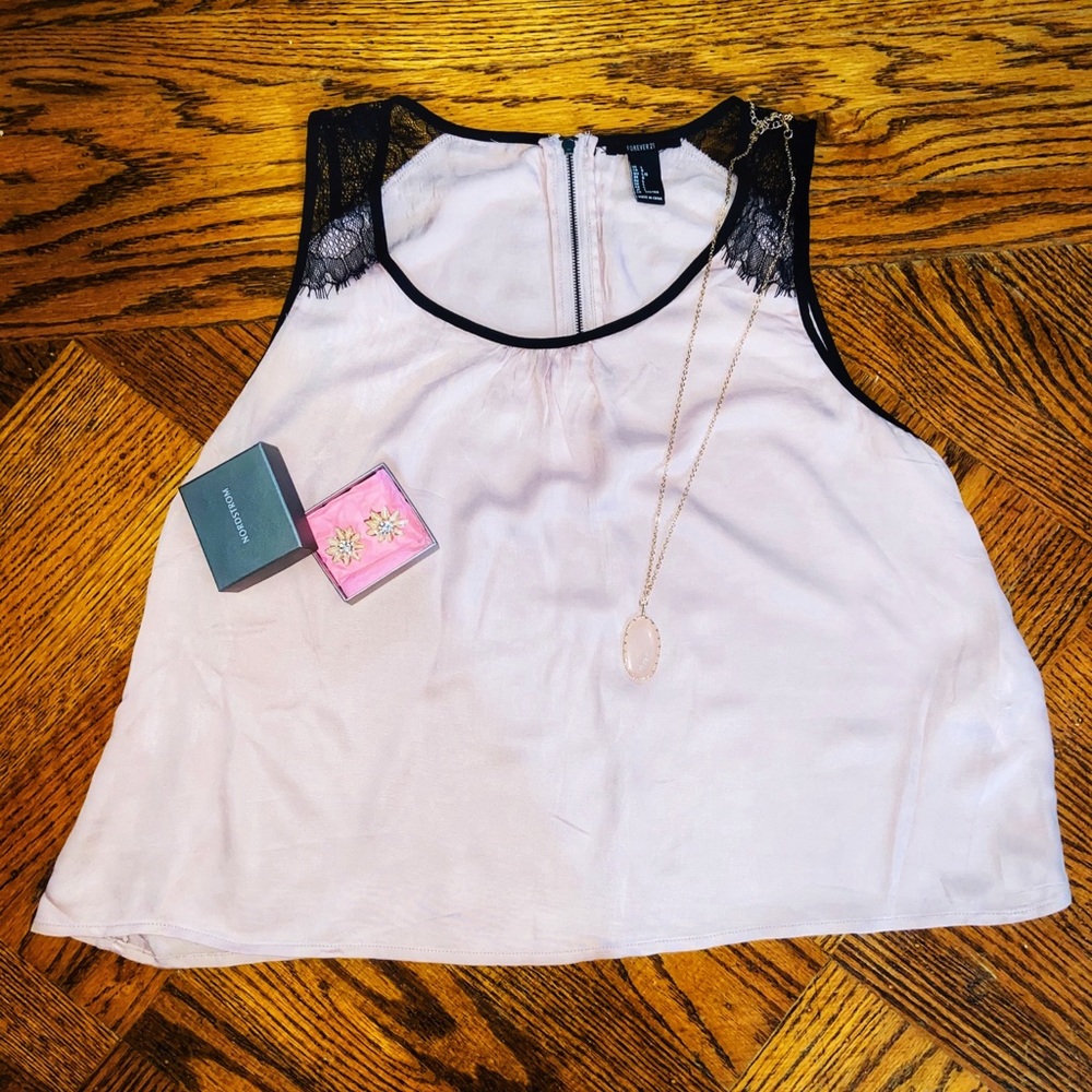 Forever 21 Satin Tank top